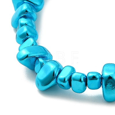 Baking Paint Electroplated Synthetic Non-magnetic Hematite Beads Strands G-H072-D01-01E-1