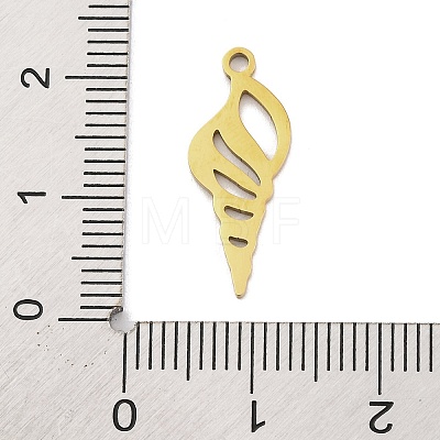 201 Stainless Steel Pendants STAS-U016-09G-01-1