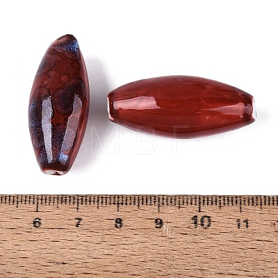 Vintage Handmade Porcelain Beads PORC-N013-23-05-1