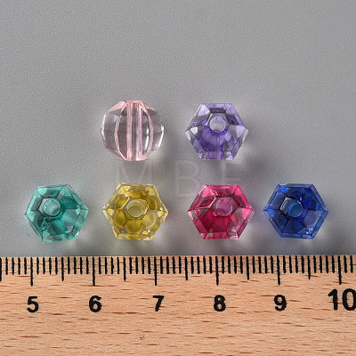 Transparent Acrylic Beads TACR-S154-16A-1