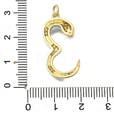 Brass Micro Pave Cubic Zirconia Pendants KK-I724-A03-1