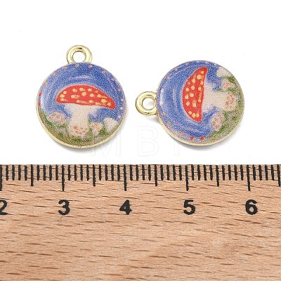 Printed Alloy Pendants PALLOY-P319-07D-01-1