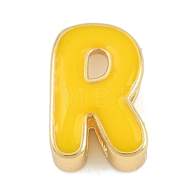 Brass Enamel Beads KK-CBA3FD6-08R-G-1