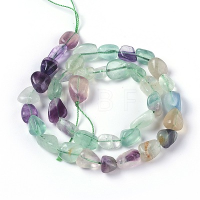 Natural Fluorite Beads Strands G-L493-11-1