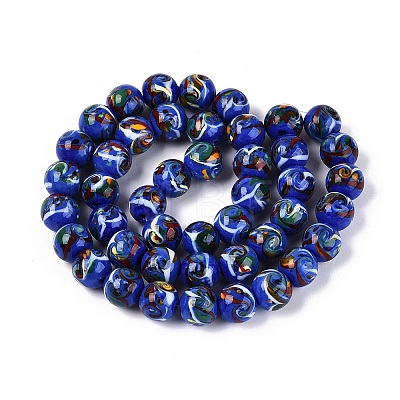 Handmade Lampwork Beads LAMP-Q039-05B-1