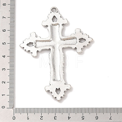 Tibetan Style Alloy Big Gothic Pendants LS-TIBEP-A20541-AS-FF-1