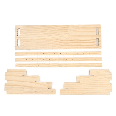 3-Tier Wood Earring Displays EDIS-G016-01B-1