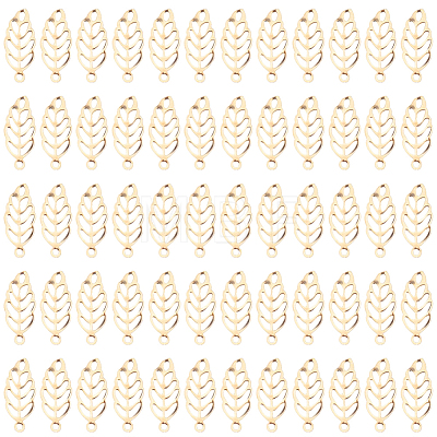 300Pcs Hollow 316 Surgical Stainless Steel Charms STAS-SC0021-32G-1