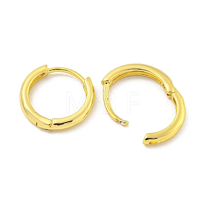 Brass Hoop Earrings EJEW-L211-08B-G-1