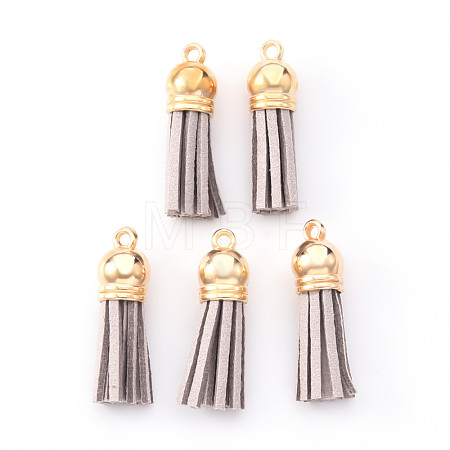 Faux Suede Tassel Pendant Decorations X-FIND-R095-008LG-1