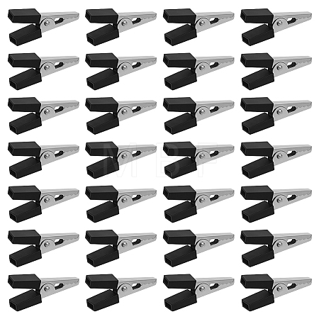 100Pcs Iron Battery Alligator Clips AJEW-GO0005-47-1