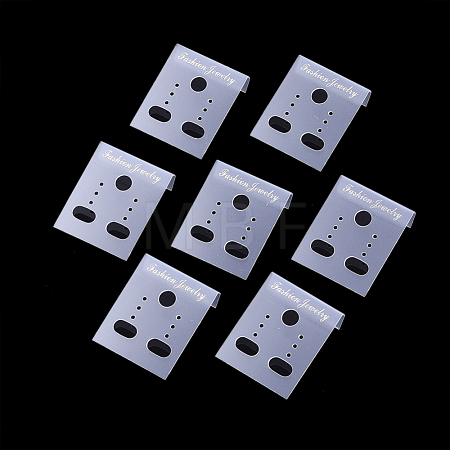Plastic Earring Display Card EDIS-Q043-01-1