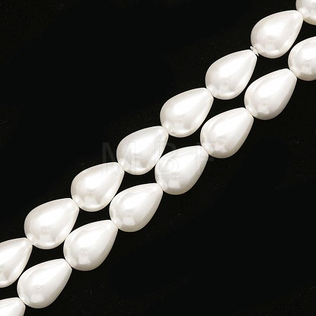 Shell Pearl Beads Strands PEAR-T005-03-1