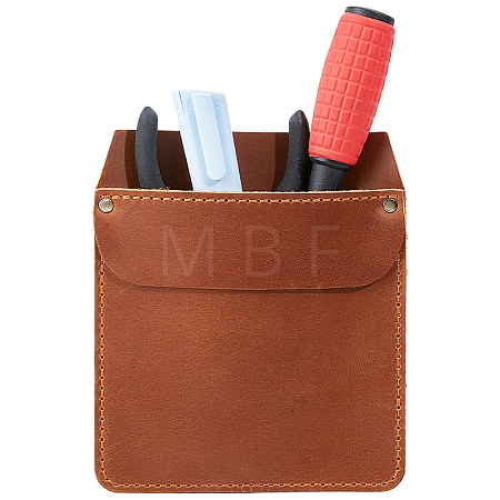 Cowhide Pocket Sleeve for Pens and Tools DIY-WH20007-781A-1