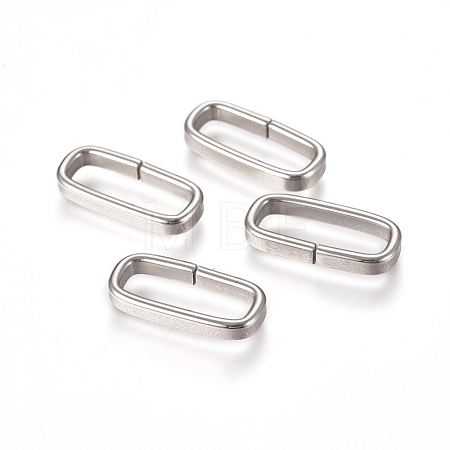 Tarnish Resistant 201 Stainless Steel Quick Link Connectors STAS-L238-050A-P-1