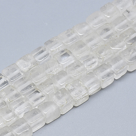 Natural Quartz Crystal Beads Strands G-S357-G25-1