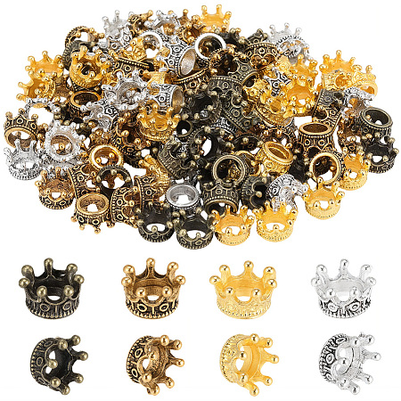 120Pcs 4 Colors Alloy Rhinestone Settings FIND-PA0001-55-1