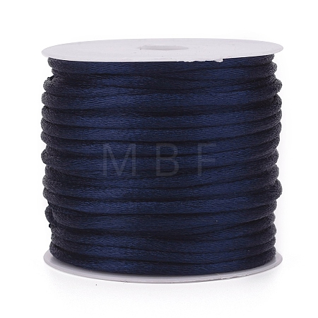 30M Nylon Satin Rattail Cords NWIR-YW0001-04-28-1