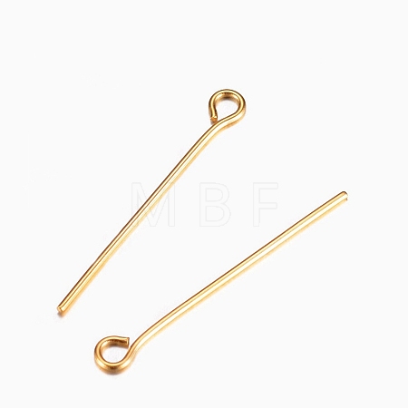 304 Stainless Steel Eye Pins STAS-I318-A10-G-1