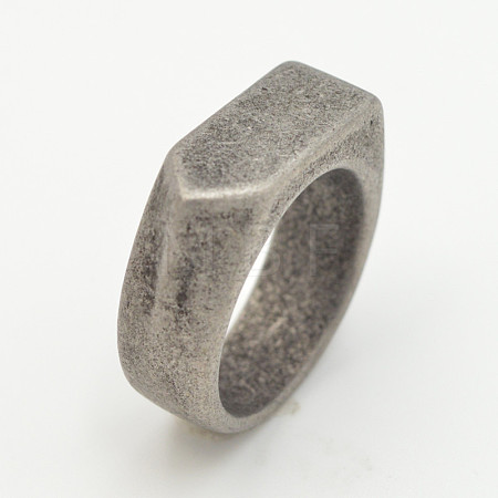 304 Stainless Steel Finger Rings FS-WG5F41B-58-1