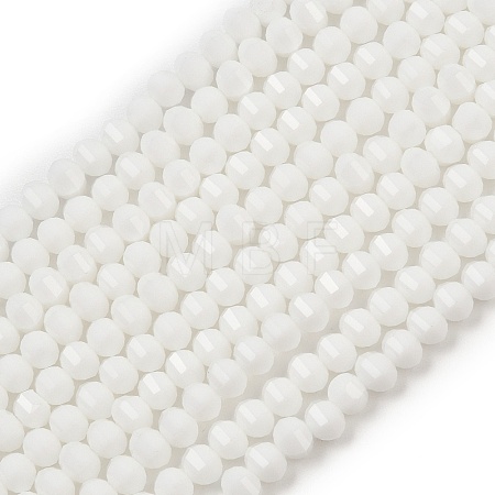 Opaque Glass Beads Strands GLAA-G125-01C-01-1