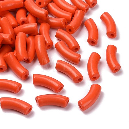 Opaque Acrylic Beads X1-SACR-S677-016-1