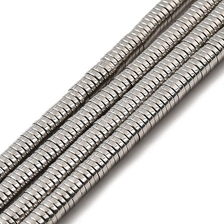 Non-magnetic Synthetic Hematite Beads Strands X-G-K011-4x1mm-03-1