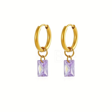 304 Stainless Steel Hoop Earrings AY4063-3-1