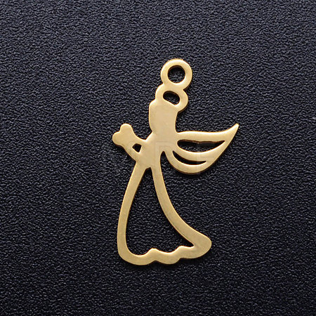 201 Stainless Steel Hollow Pendants STAS-Q201-JN312-2-1