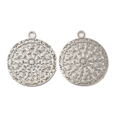 Rack Plating Brass Filigree Pendants KK-Q792-03P-1