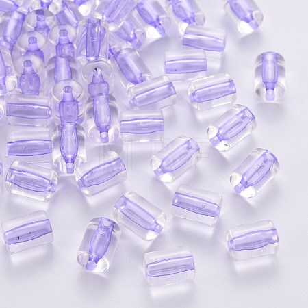 Transparent Acrylic Beads TACR-S154-17A-47-1