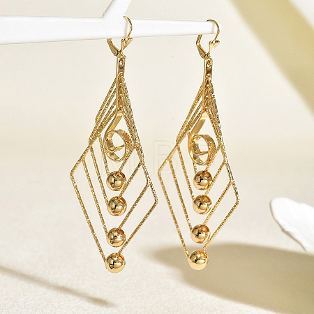 Brass Hoop Earrings NP1035-1-1