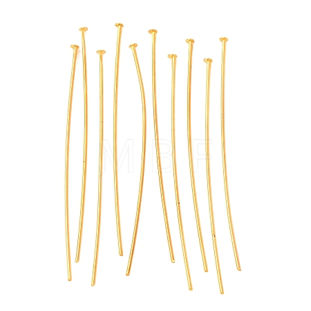 Brass Flat Head Pins X-HP5.0cmCY-G-1