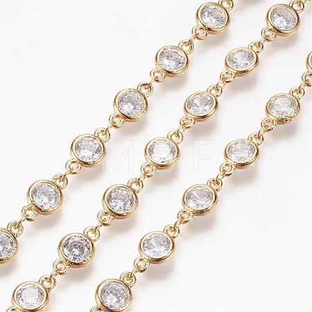 Handmade Glass Beaded Chains AJEW-F026-03G-1
