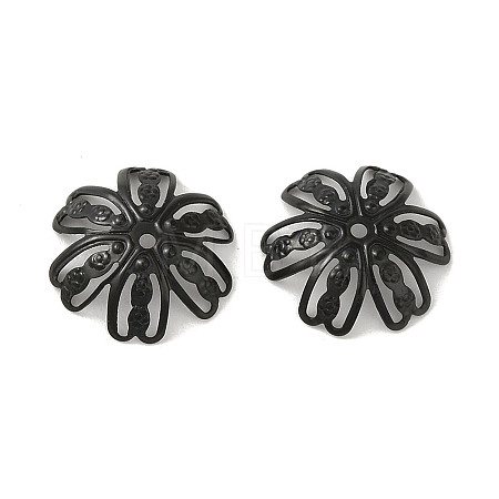 304 Stainless Steel Bead Caps X-STAS-P363-02A-EB-1