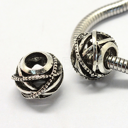 Alloy European Beads X-PALLOY-Q313-48-1