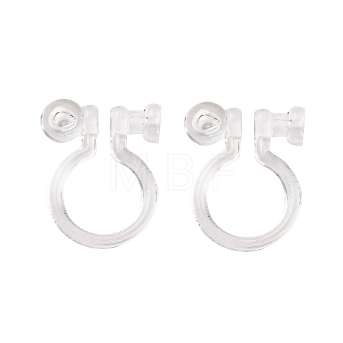 Silicone Clip-on Earring Findings FIND-K019-01A-1