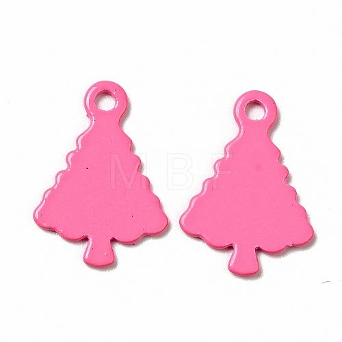 Spray Painted 201 Stainless Steel Charms STAS-G304-28C-1