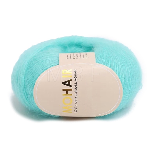 Wool Fibre Yarn for Knitting Soft Mohair Knit Long Wool Yarn DIY Scarf Crochet Thread Supplies PW-WG5D02E-22-1