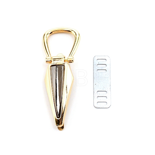 Zinc Alloy Bag Lock Accessories AJEW-WH0277-10LG-1