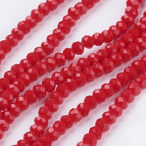 Imitation Jade Glass Beads Strands GLAA-R135-2mm-24-1