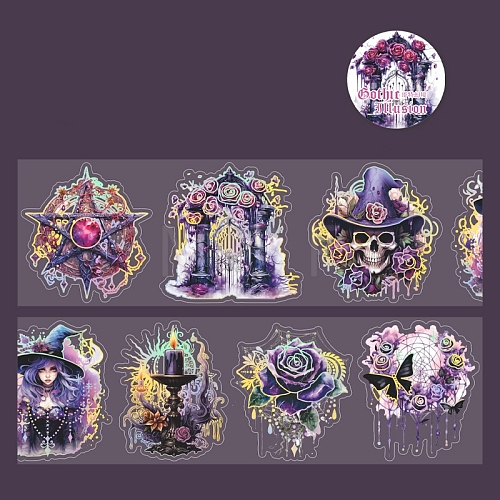 PET The Gothic Fantasy Series Sticker Rolls PW-WGA9F36-04-1