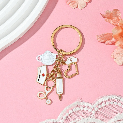 Alloy Enamel Keychain KEYC-YW00081-04-1