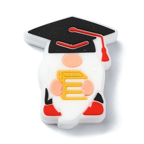 Graduation Theme Silicone Beads SIL-G010-01A-1