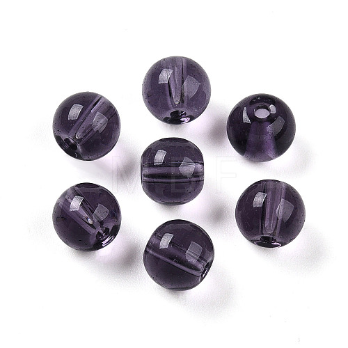 Imitation Jade Glass Beads GLAA-N007-8mm-B03-1