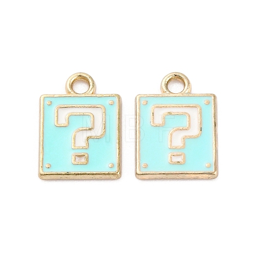 Alloy Enamel Charms ENAM-Q001-08G-04-1