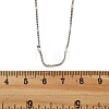 Brass Curb Chains Necklaces for Women NJEW-D302-18P-5