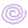 Handmade Transparent ABS Plastic Cable Chains KY-S166-001C-2