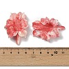 Synthetic Coral Carved Beads BSHE-P034-02A-3