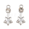 304 Stainless Steel Charms RB-CBABFDA-10P-1